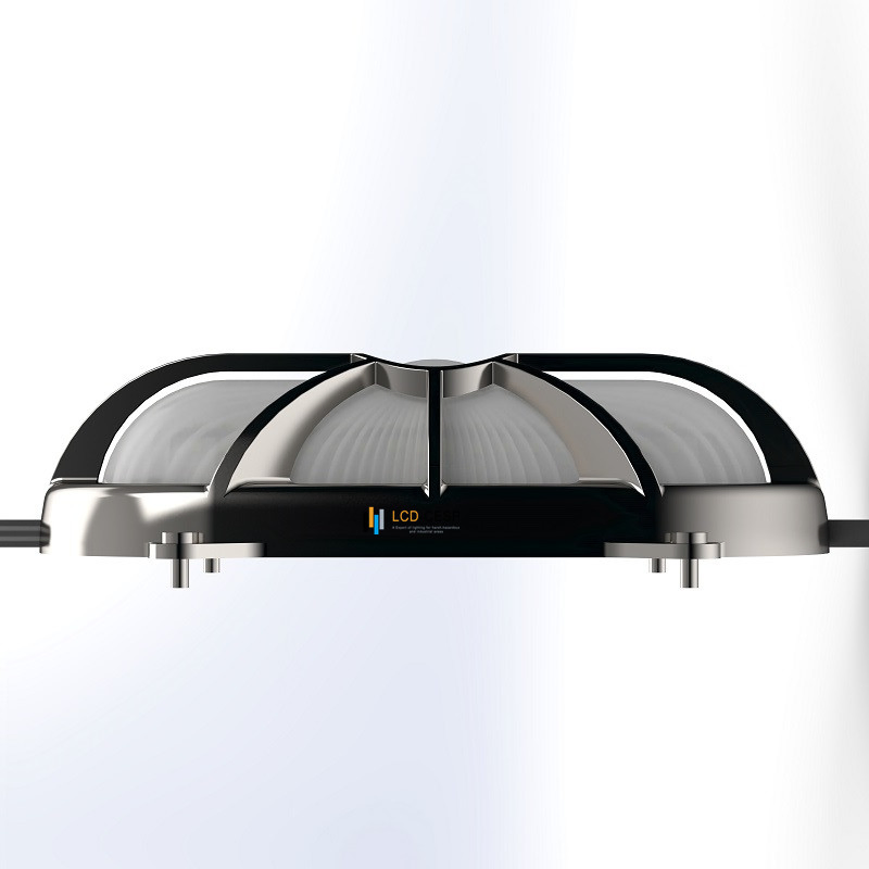 Lanterna de Spotlight à Prova de Explosão, 50W-1000W, LED, 90-305VAC, 5000K, 20deg, Iluminação para Barcos Marítimos