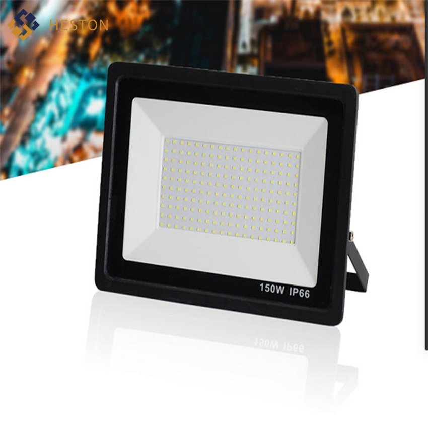 Luz de Inundação LED 150W 3000K IP66 Iluminação Projetora LED para Exterior Luz de Segurança