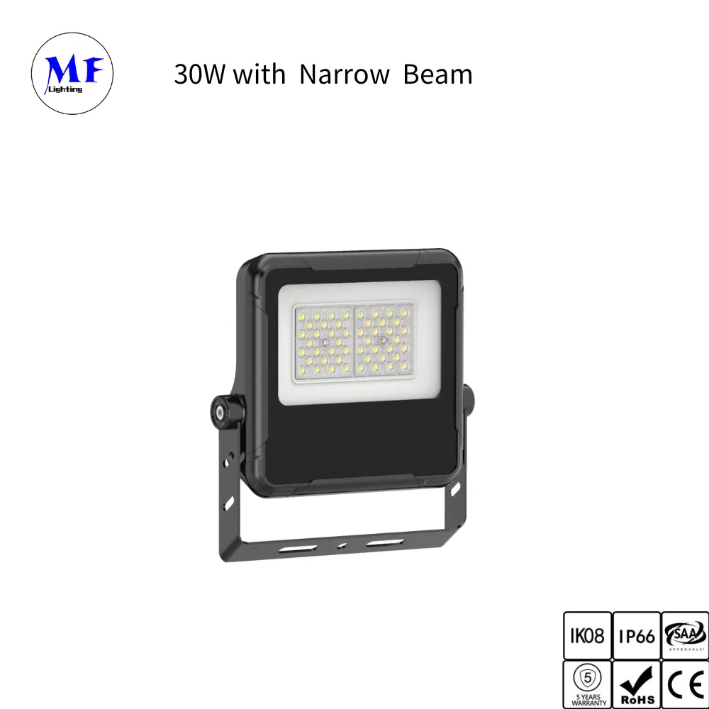 Projetor de Spot de Alta Potência IP66 Luz de Inundação LED à Prova d'Água para Hotel, Jardim, Paisagismo, Fábrica, Armazém, Local de Construção, Iluminação Industrial
