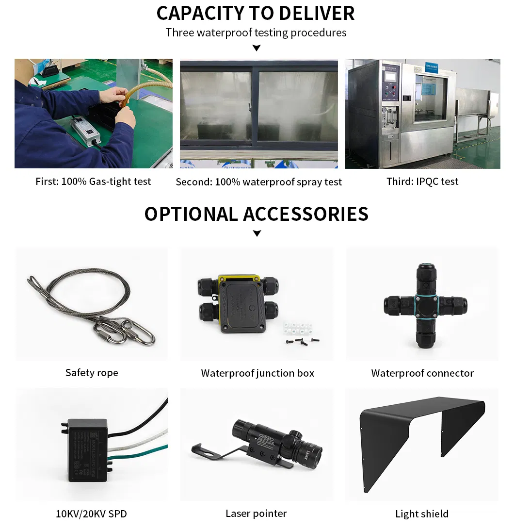 Função inteligente para ampliar iluminação de refletores LED em estádios esportivos