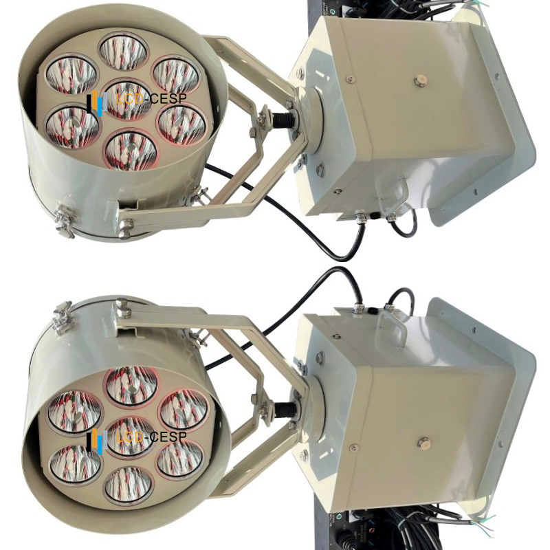 Iluminação de Destaque para Barcos 50W-400W, Luzes LED de Spot Flood para Barcos, 12V-24V, 2deg-8deg-30deg-60deg, 2km-6km Iluminação Marinha