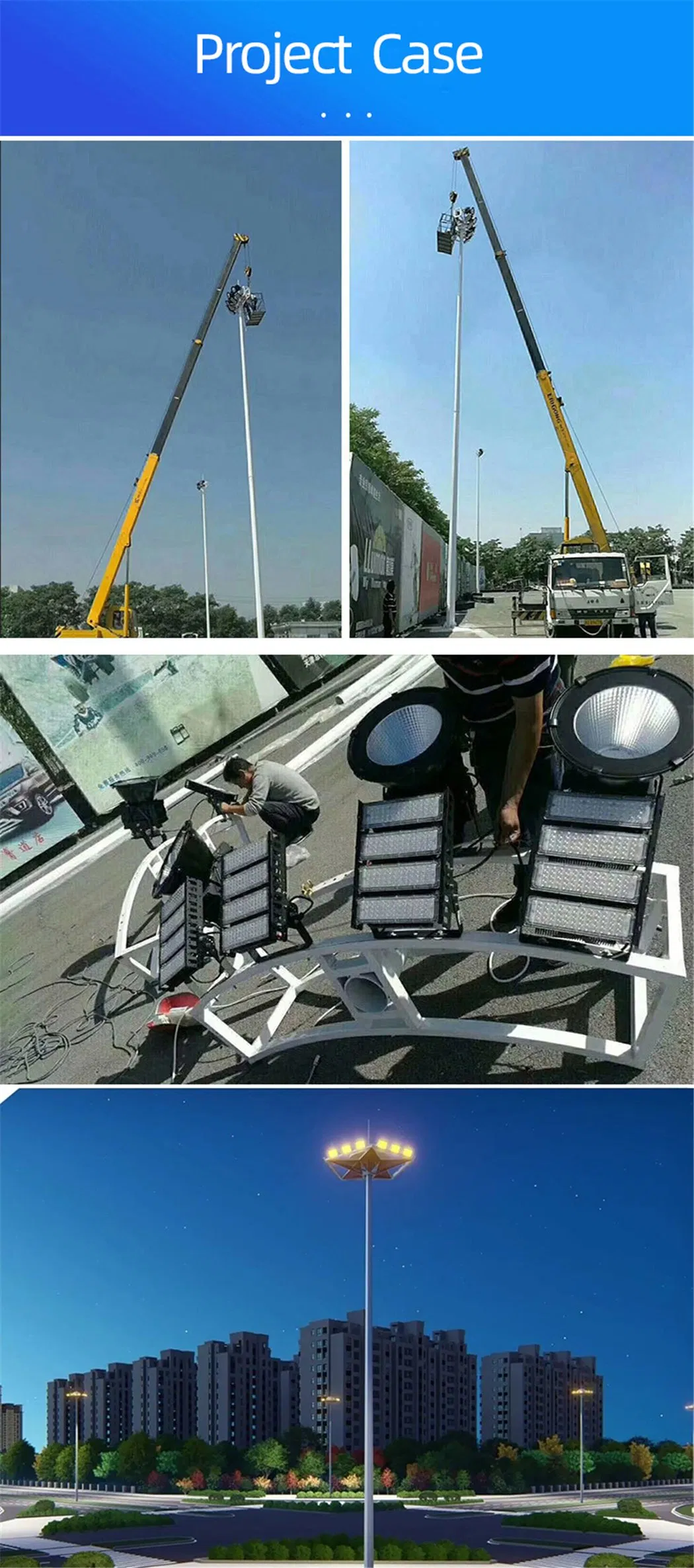 Projetos de iluminação executados