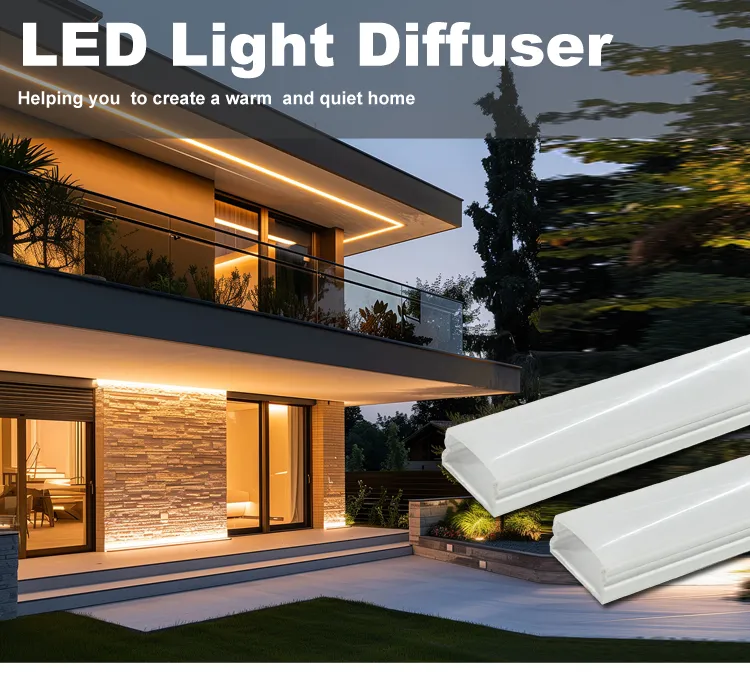 Difusor de Luz LED Extrusão de Policarbonato