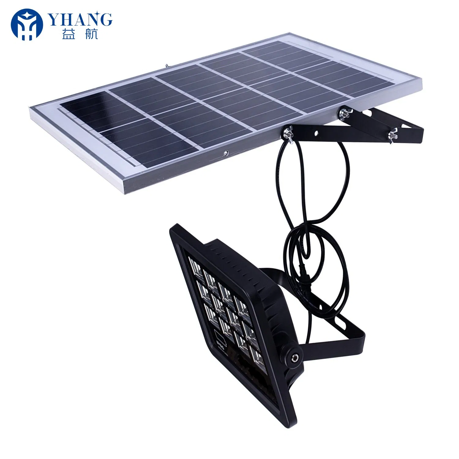 Luz de Rua Holofote 25W 40W 60W 100W 200W IP65 Luz Solar LED Inteligente à Prova d'Água para Exterior