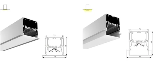 Produtos Semelhantes de Perfil de Alumínio LED
