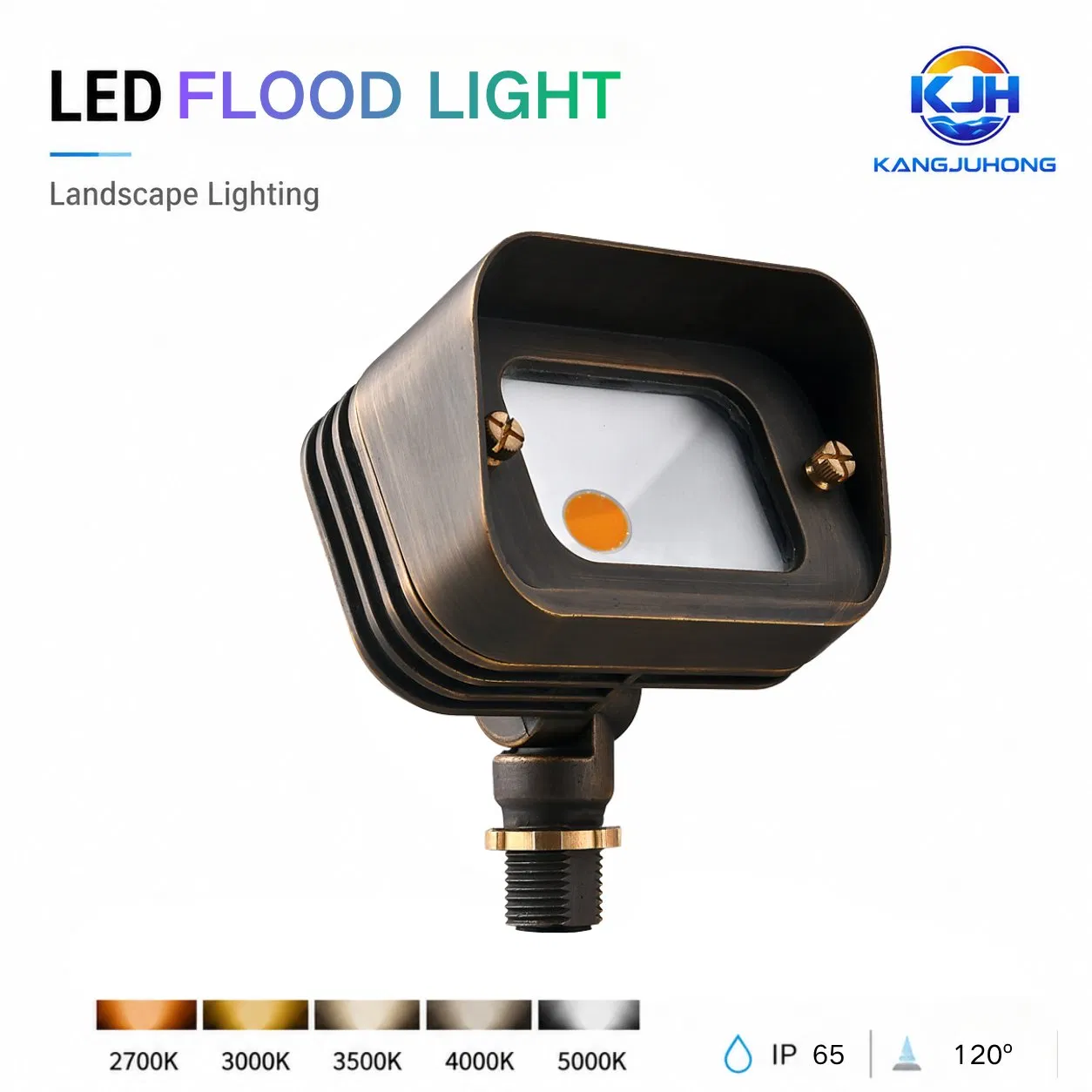 Luz de Lavagem LED Exterior de Alto Desempenho com Temperatura de Cor Branca Ajustável 18W IP65 Iluminação de Fachada Arquitetônica de Feixe Largo