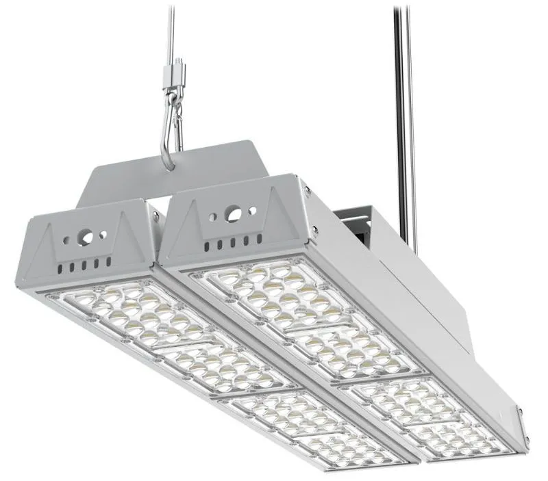 100W 200W 300W 400W Luz Linear LED Industrial de Alta Baía à Prova de Tri para Armazém e Iluminação Suspensa de Shopping