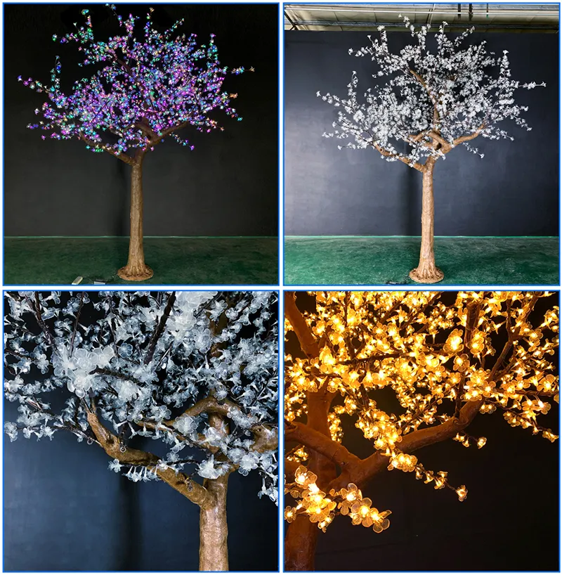 Iluminação de Árvore Artificial LED em Eventos