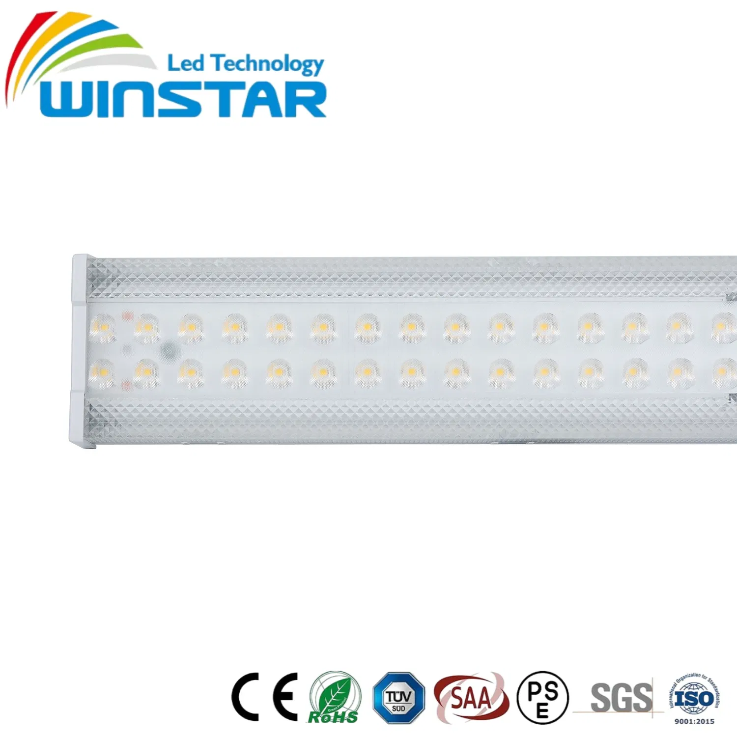 Sistema de Iluminação Linear de Trilho Arquitetônico Moderno 3-Phase Alumínio Extrudado Certificado CE Iluminação LED de Alto Lúmen para Comércio em Loja Galeria