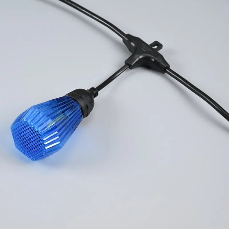 Corda de Luz LED Solar para Paisagismo ao Ar Livre