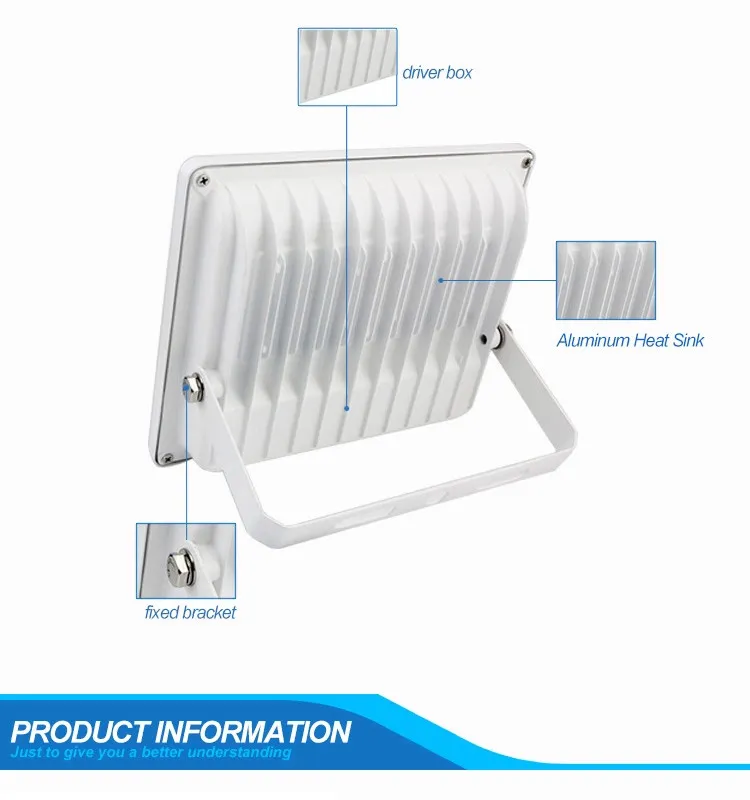20W para Novo Design Inteligente para Exterior 2020 Luzes de Inundação LED