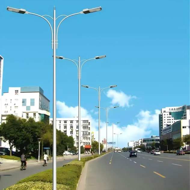 Poste de iluminação para rua