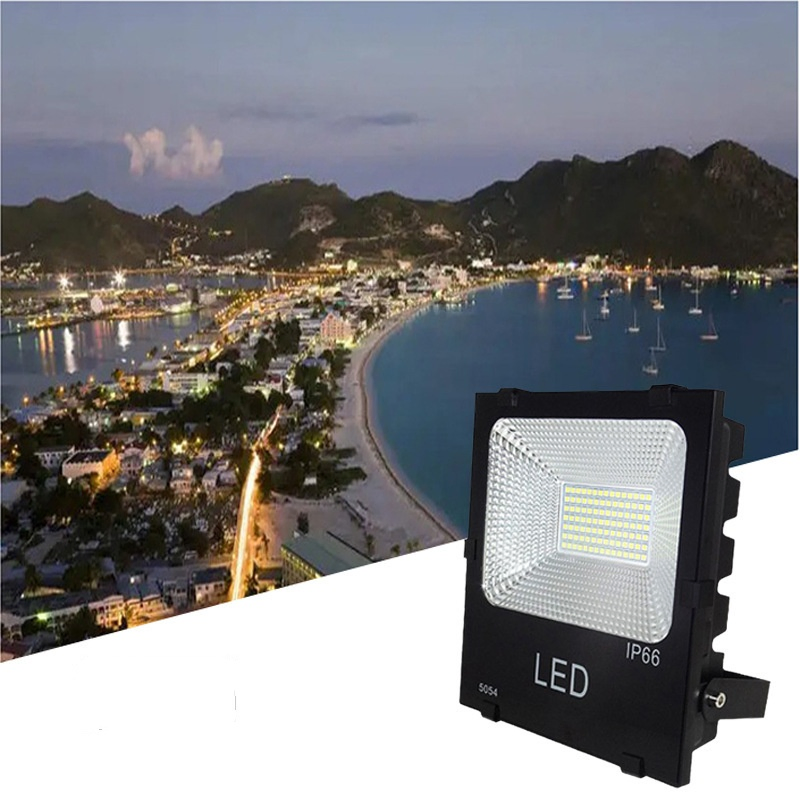 Luz de Inundação Paisagística Lâmpada de Segurança Externa Lâmpada Refletora LED Projetor Iluminação Externa