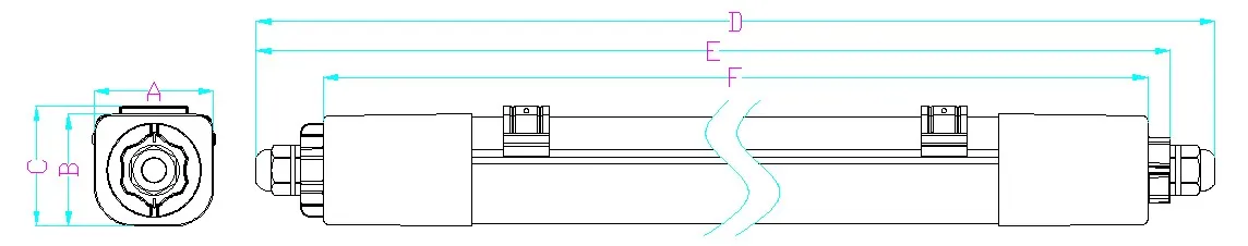Dimensões do Produto Diagrama
