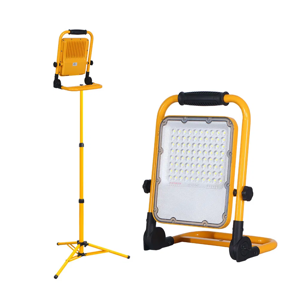 Projetor Industrial Refletor Luz de Inundação 50W Iluminação Paisagística LED RGB 5000K