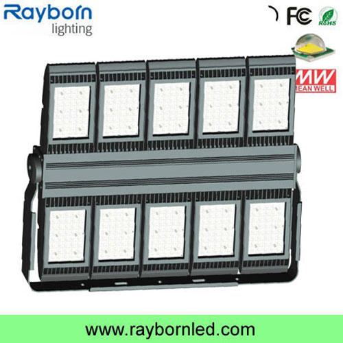 800W 1000W IP66 Iluminação de Inundação LED para Projetor Externo em Local de Construção