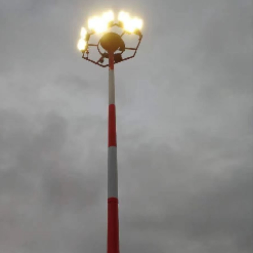 Iluminação Industrial Externa 100W 150W 200W 300W 400W 500W 800W 1000W Luz de Inundação LED para Mastro Alto Estádio Campo de Esportes Campo de Futebol Parque Praça Túnel