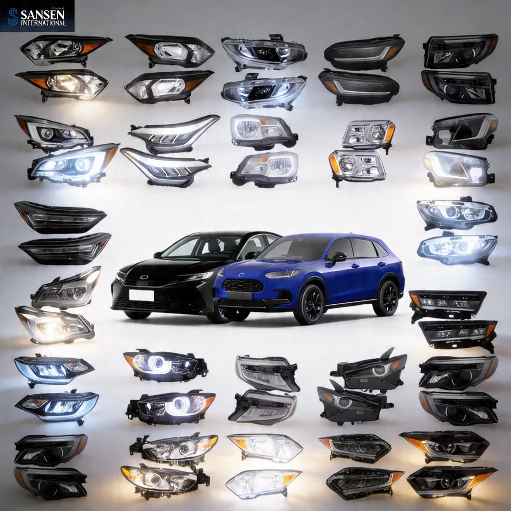 Peças de Reposição Automotivas Sansen Farol de Carro Farol LED Montagem de Farol para Honda Nissan Toyota Mitsubishi Suzuki Daihatsu
