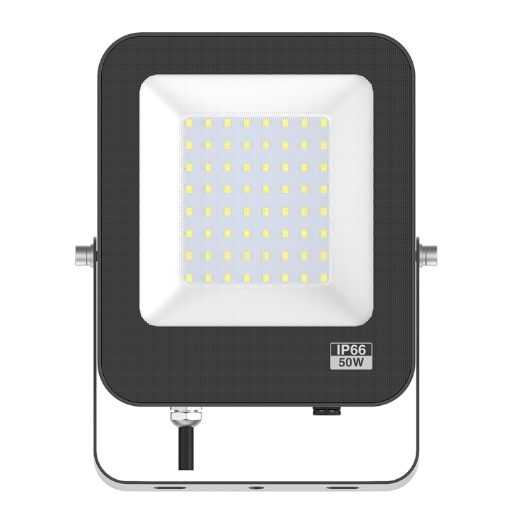 IP66 Luz de Inundação LED Solar com Sensor de Radar PIR à Prova d'Água para Exterior 10W-200W Alta Brilho 2-Year Garantia Alumínio CRI>70 5600