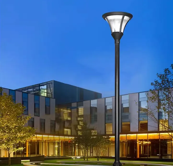 Moderna IP65 Poste de Luz de Jardim 50W Lâmpada Elétrica de Jardim para Iluminação Decorativa de Paisagismo ao Ar Livre Opulenta Luz LED