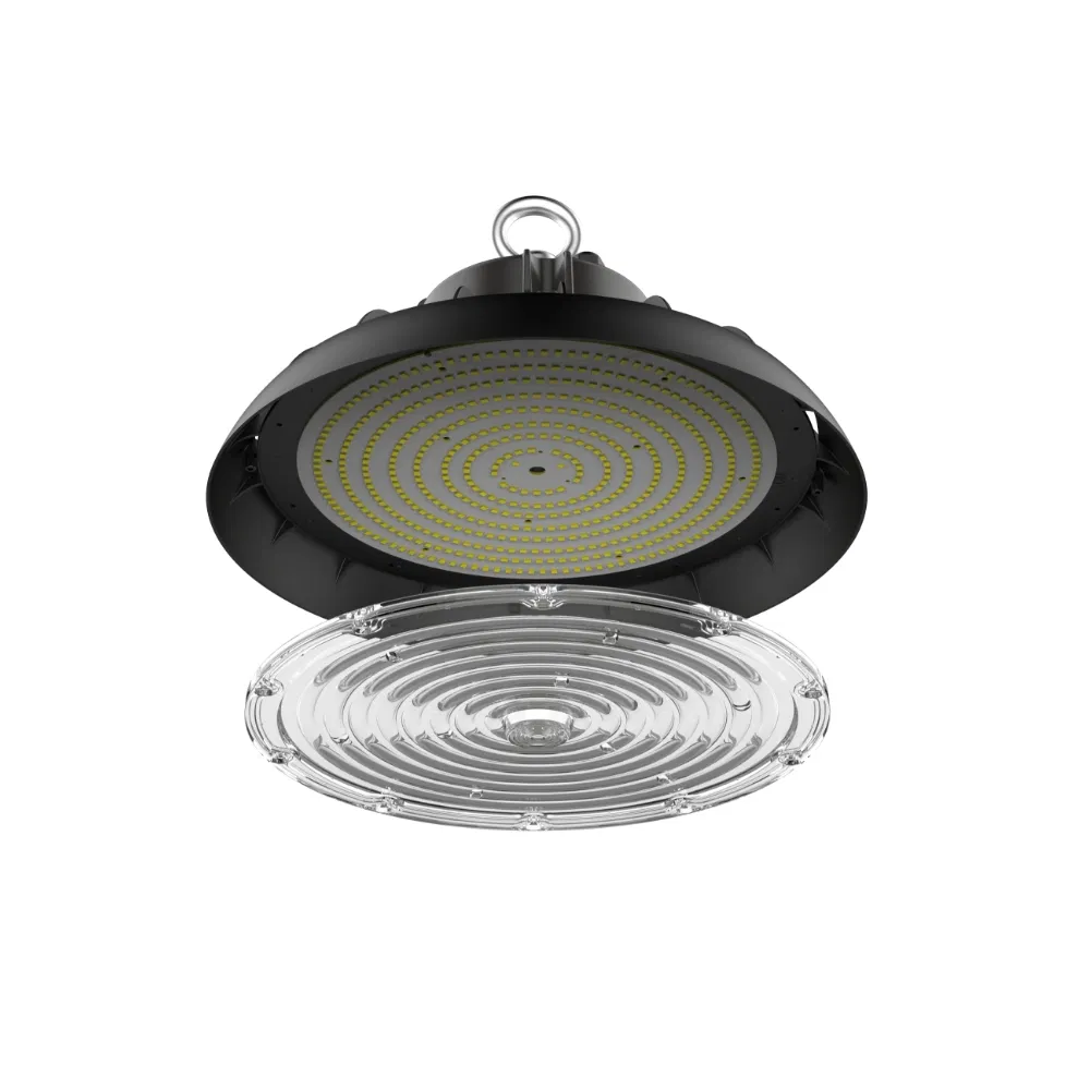 Venda Quente 100W 150W 200W 240W 300W Loja Industrial Iluminação de Cavalo IP66 LED de Alta Baía UFO à Prova d'Água para Armazém