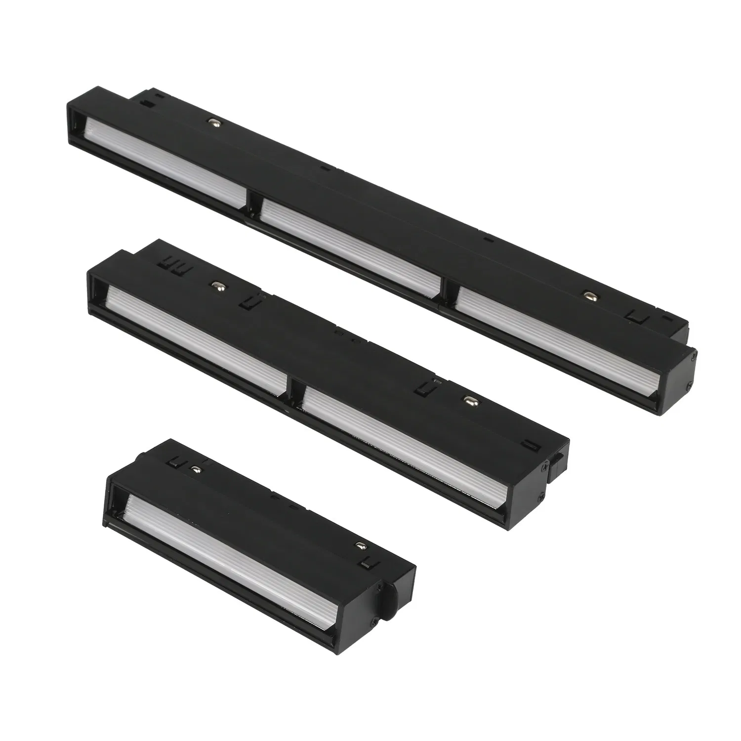 Luz de trilho magnético linear ajustável de cor inteligente LED para uso comercial