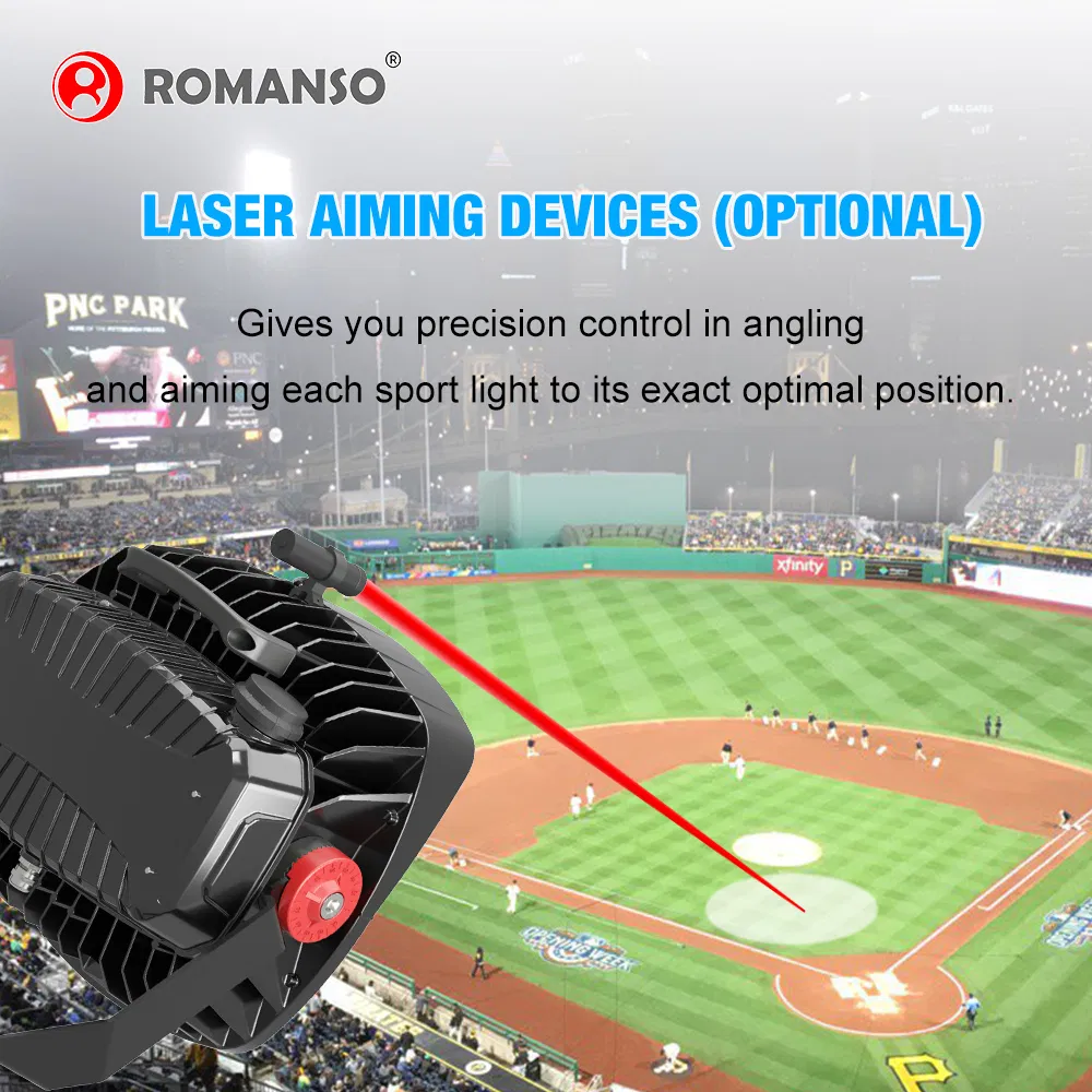 5-Year Garantia Externa IP66 LED Impermeável 1200W Luzes de Estádio Flood