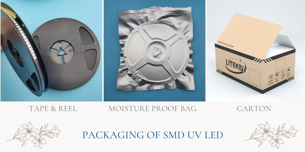 LED SMD tipo dome compatível com RoHS 3528 5050 para letreiros em canal ou iluminação arquitetônica