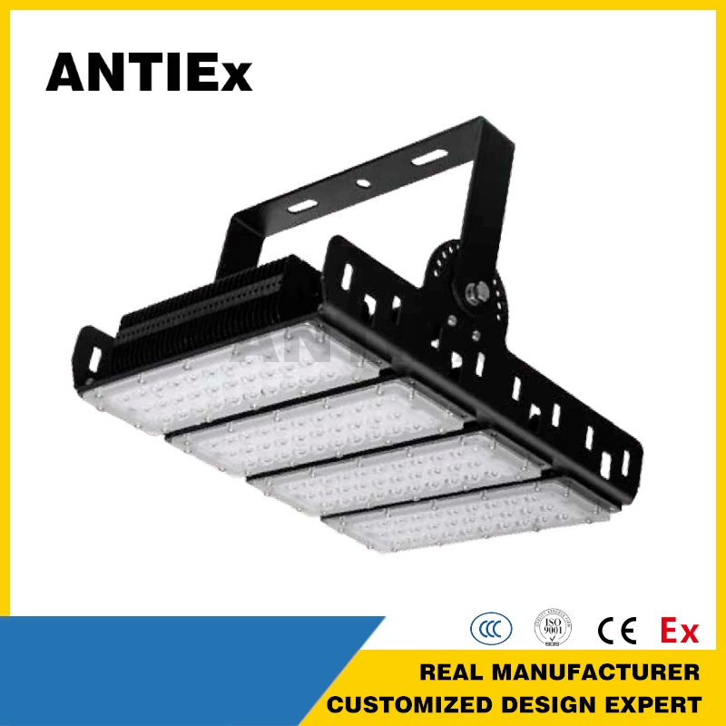 Iluminação Externa Ajustável Lente PMMA 100W Holofote LED IP65 Luzes de Túnel LED