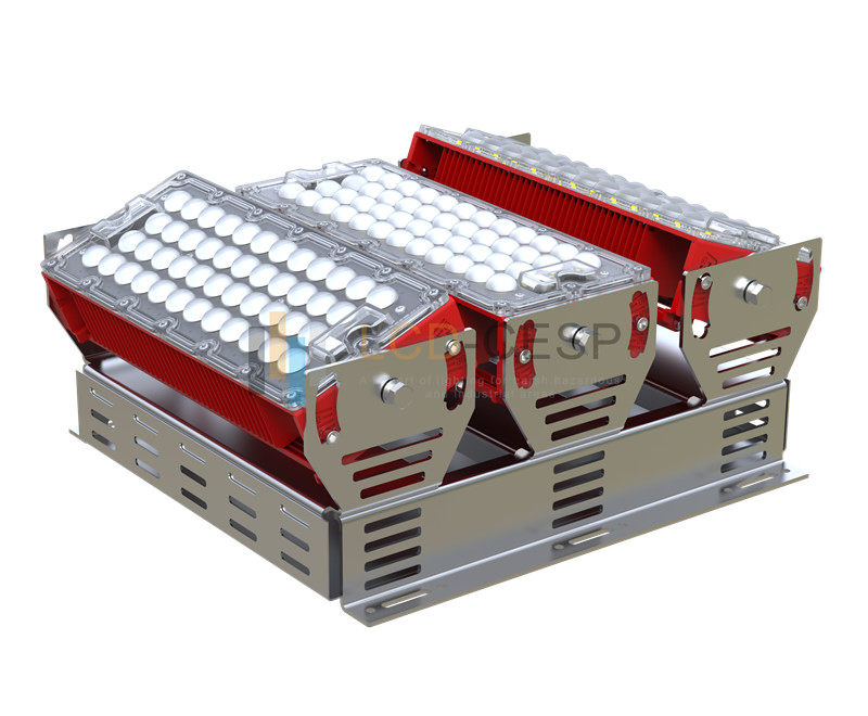 Iluminação Linear LED de Alta Lúmens 150lm/W para Iluminação de Estábulos de Gado Estrutura em Aço Inoxidável 220V 50Hz Reino Unido