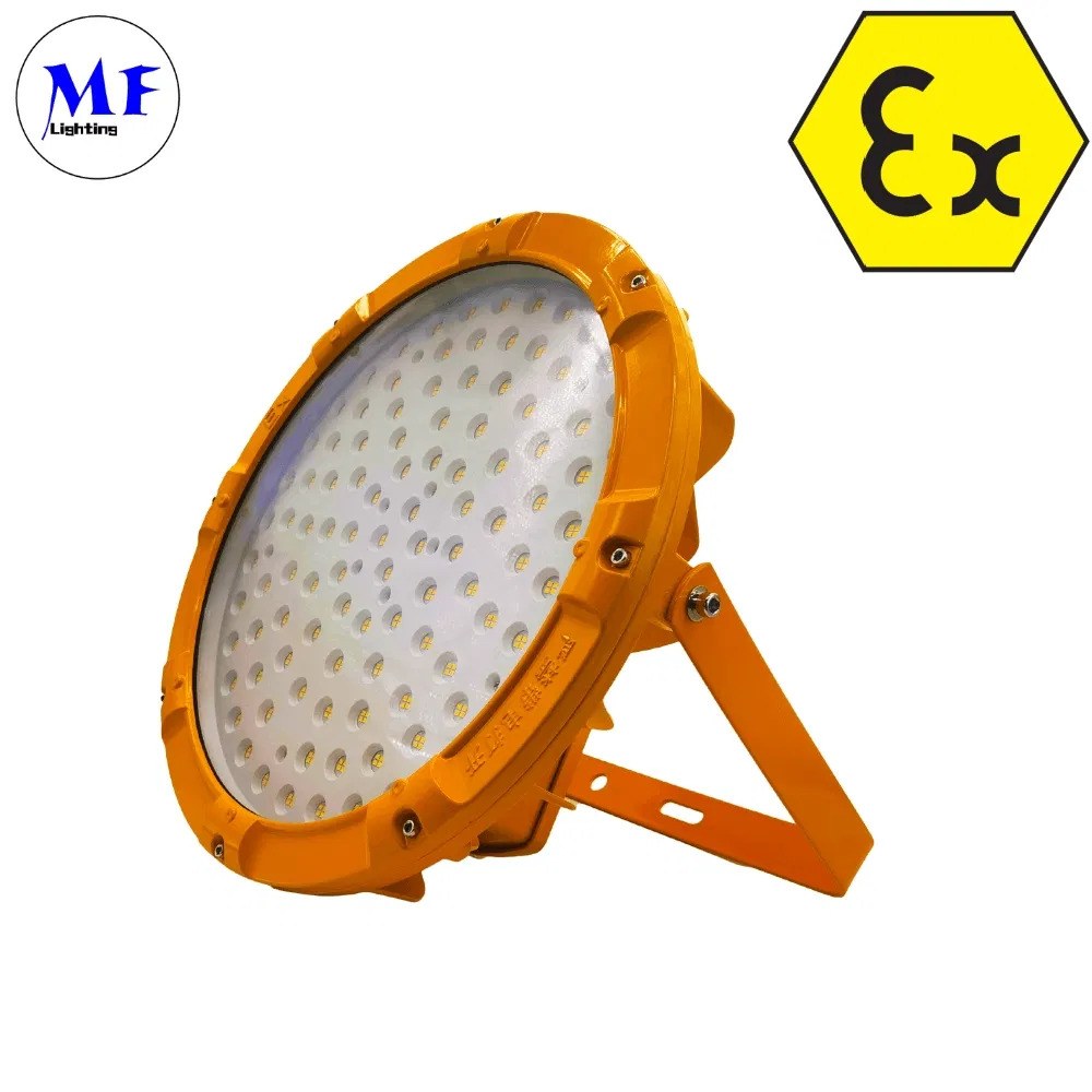 Zone1 Zone2 Lâmpada LED Antiexplosão Atex Iluminação LED para Zona Perigosa Luminária LED Montada em Alta Baía à Prova de Explosão