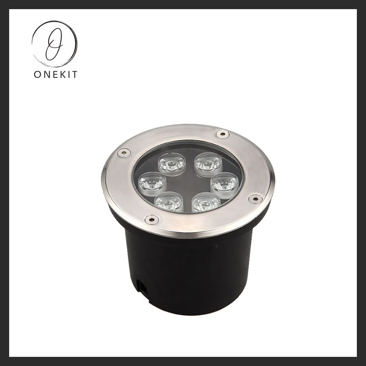 Luz LED embutida 220V Luz subterrânea para deck Iluminação externa para jardim Iluminação paisagística IP67