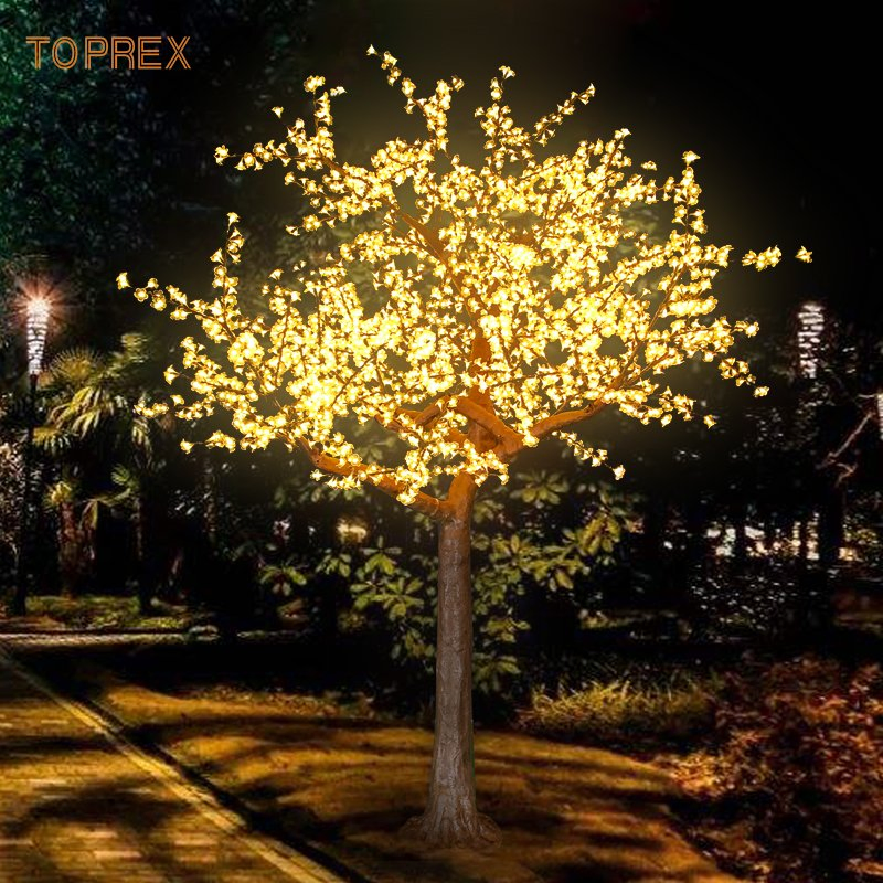 Decorações de Casamento Paisagismo Artificial Árvore de LED para Iluminação de Paisagem