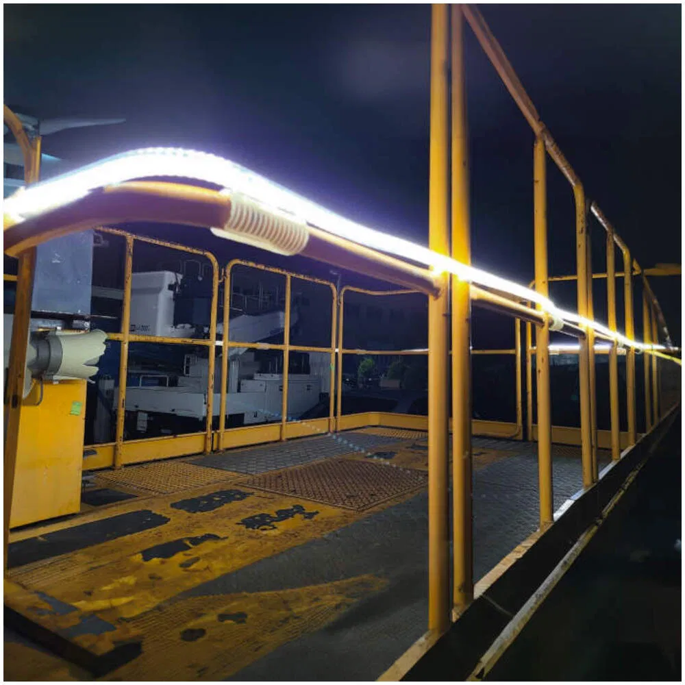 TUV 230VAC Fita LED de Alta Tensão para Canteiros de Obras, Túneis, Manutenção de Estradas, Iluminação de Árvores