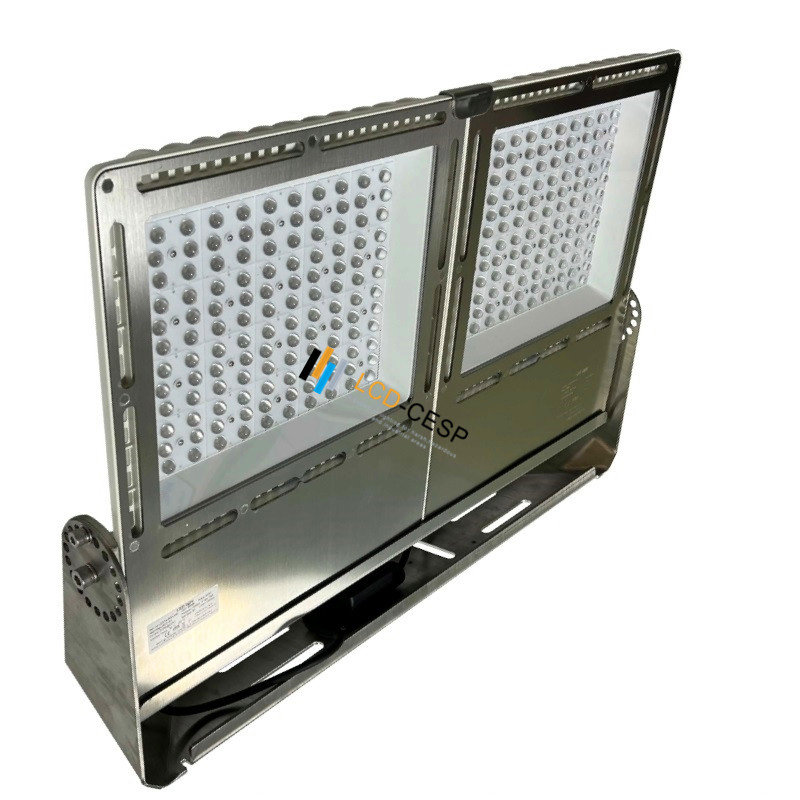 Lâmpada à Prova de Explosão -400W - LED - 90-305VAC -5700K- Holofote de Feixe Médio - Iluminação Marinha Atex