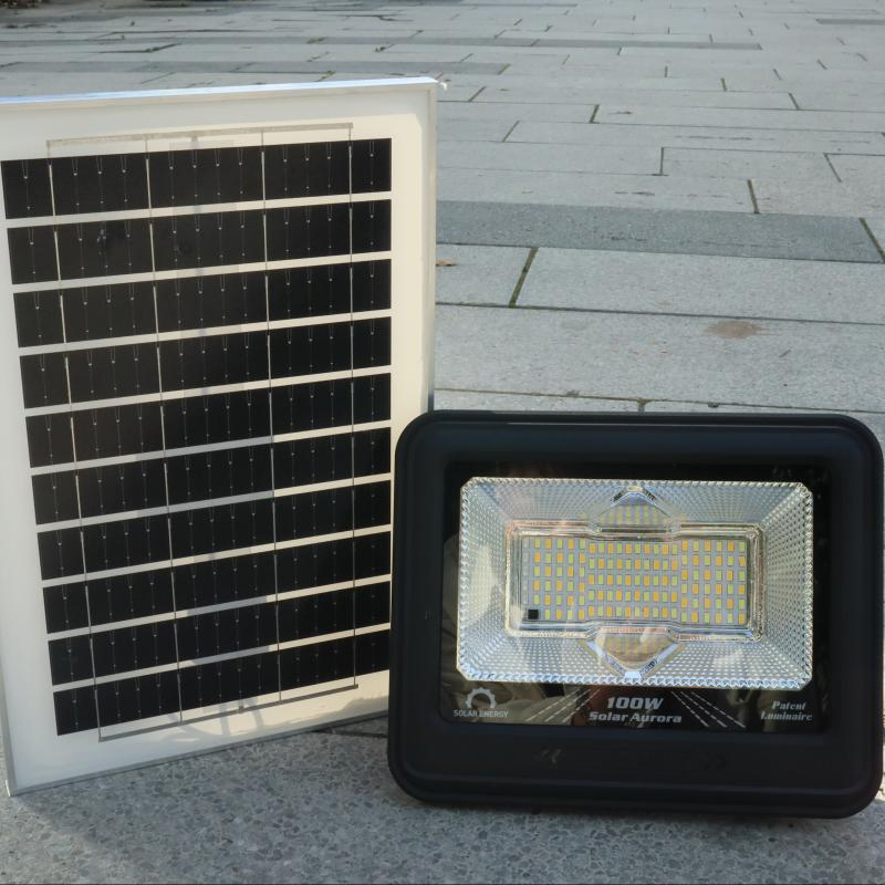 200W Luz de Inundação LED Solar Aurora
