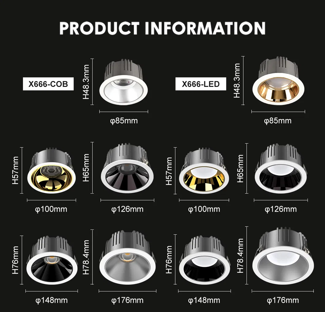 Iluminação de Embutir para Teto Interior Inteligente