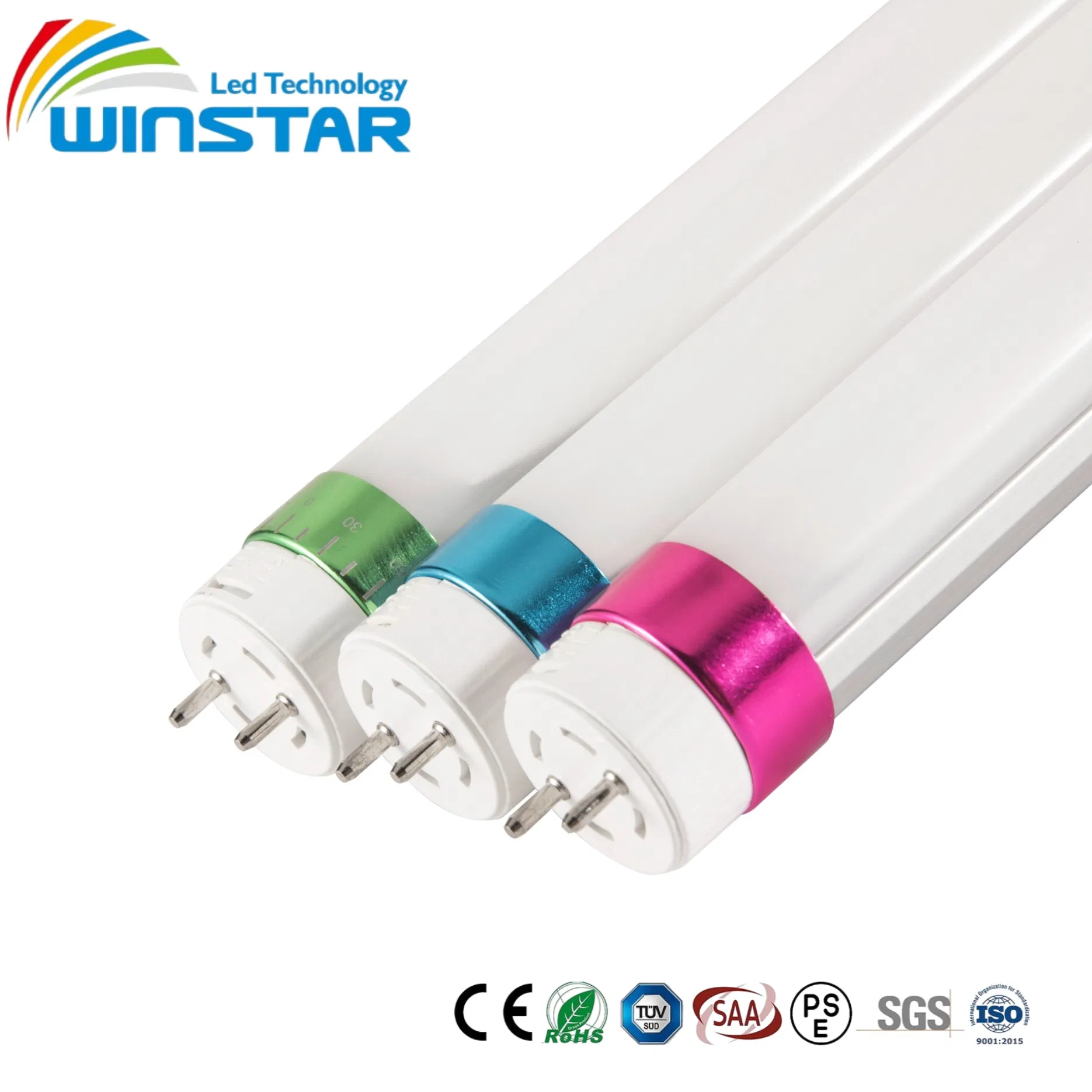Luz Tubular de Alta Eficiência 180LMW T8 com Sensor de Movimento