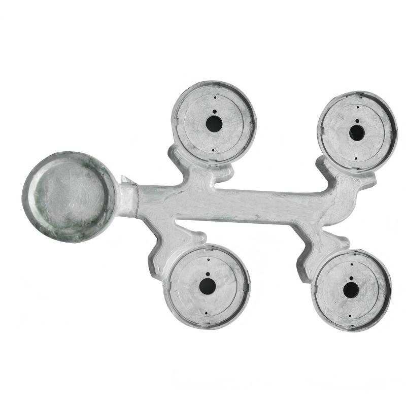 Refletor LED usinado com precisão CNC, dissipador de calor de alta densidade com aletas, copo de dissipador de calor