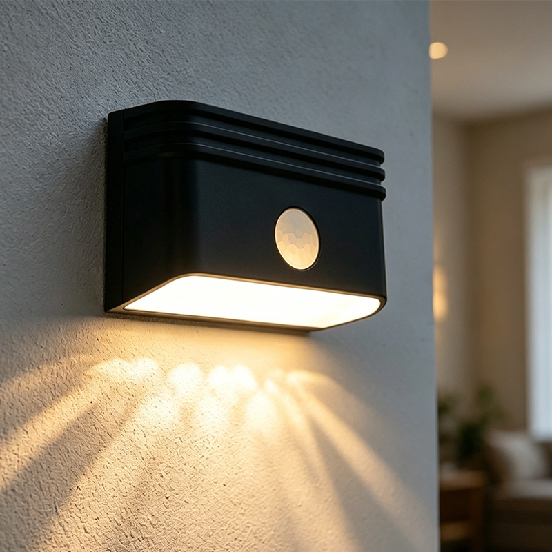 Luz Noturna com Sensor de Movimento, Iluminação Interna Sem Fio com Bateria, Luz LED Montada na Parede para Escadas e Corredores