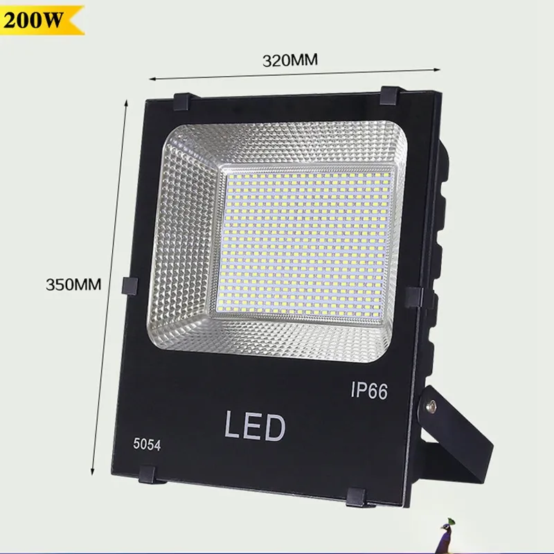Luz de Inundação Paisagística Lâmpada de Segurança Externa Lâmpada Refletora LED Projetor Iluminação Externa