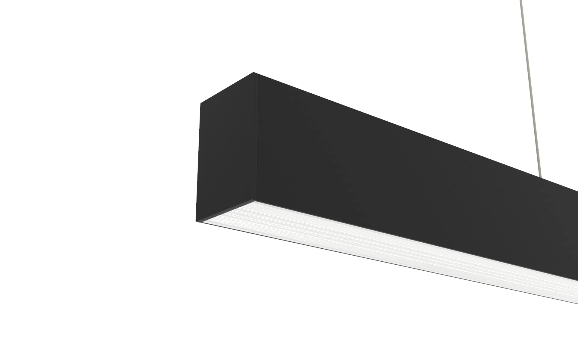 Venda Quente Alta CRI Slim Suspenso Luz de Pendente para Escritório Iluminação Linear Arquitetônica