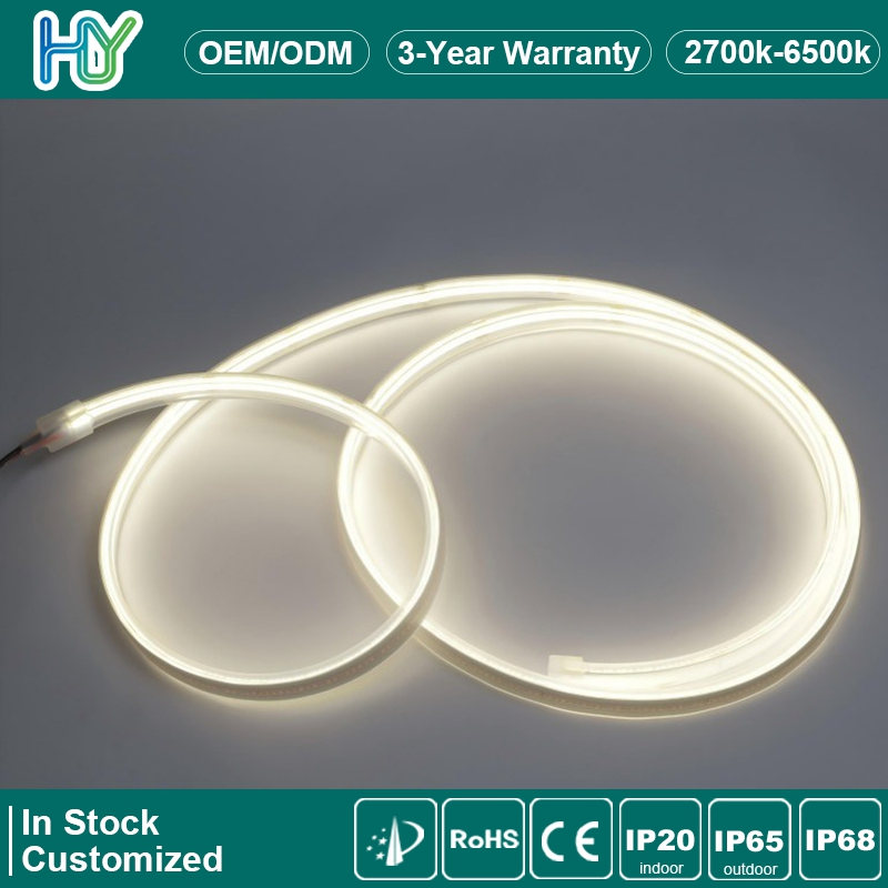 Tira de LED de alta CRI >90 24V SMD2835 Luz de tira de LED IP65 Fita de LED flexível Fita de LED flexível para iluminação arquitetônica