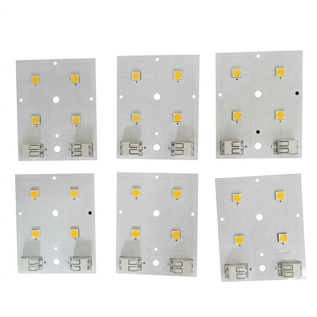 8W 20W 5050 Placa de PCB LED SMD com Design de Circuito Personalizado para Iluminação de Rua, Jardim e Túnel