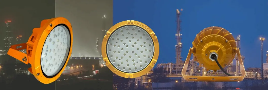 Zone1 Zone2 Lâmpada LED Antiexplosão Atex Iluminação LED para Zona Perigosa Luminária LED Montada em Alta Baía à Prova de Explosão