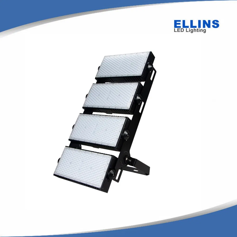 Iluminação de Estádios com Luzes de Inundação LED de Alta CRI ≥80ra para Campos de Esportes Profissionais