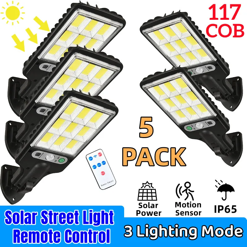 Luzes de Rua Solar LED Externas