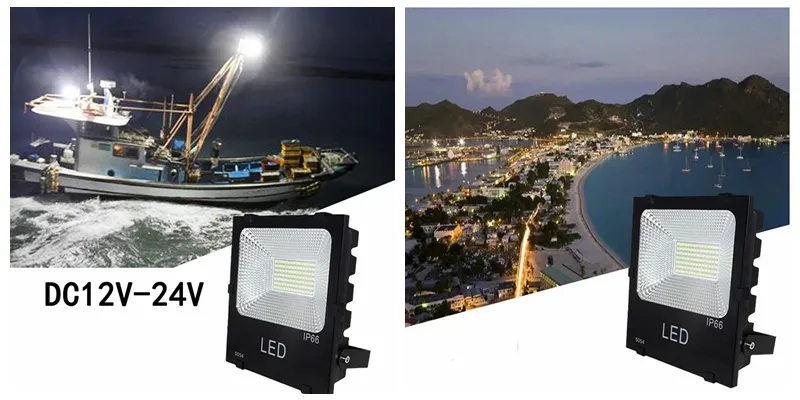Luz de Inundação Paisagística Lâmpada de Segurança Externa Lâmpada Refletora LED Projetor Iluminação Externa