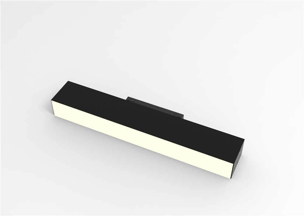 Tuya 48V Luz de Trilho Magnética Inteligente - 50K Lm LED Spot Flood, Tom Duplo