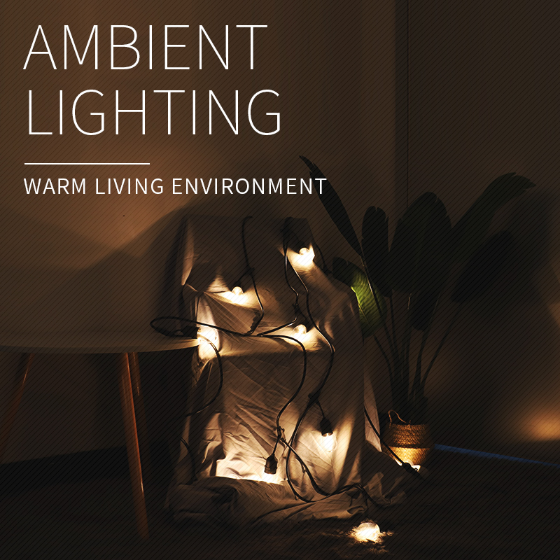 S14 Luzes de Decoração em Corda E27 Lâmpada de Filamento LED para Jardim ao Ar Livre, Paisagismo, Pátio, Casamento, Guirlanda, Iluminação de Camping, Luz LED